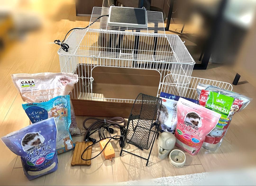 ハリネズミ　飼育用品　セット