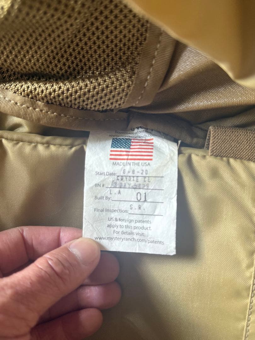 ミステリーランチ 3day assault おまけ付 スリーデイ アサルト