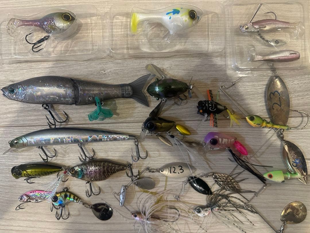 バス釣り引退セット　ルアー　ワーム　ジョイクロ　　レベルミノー TN その他