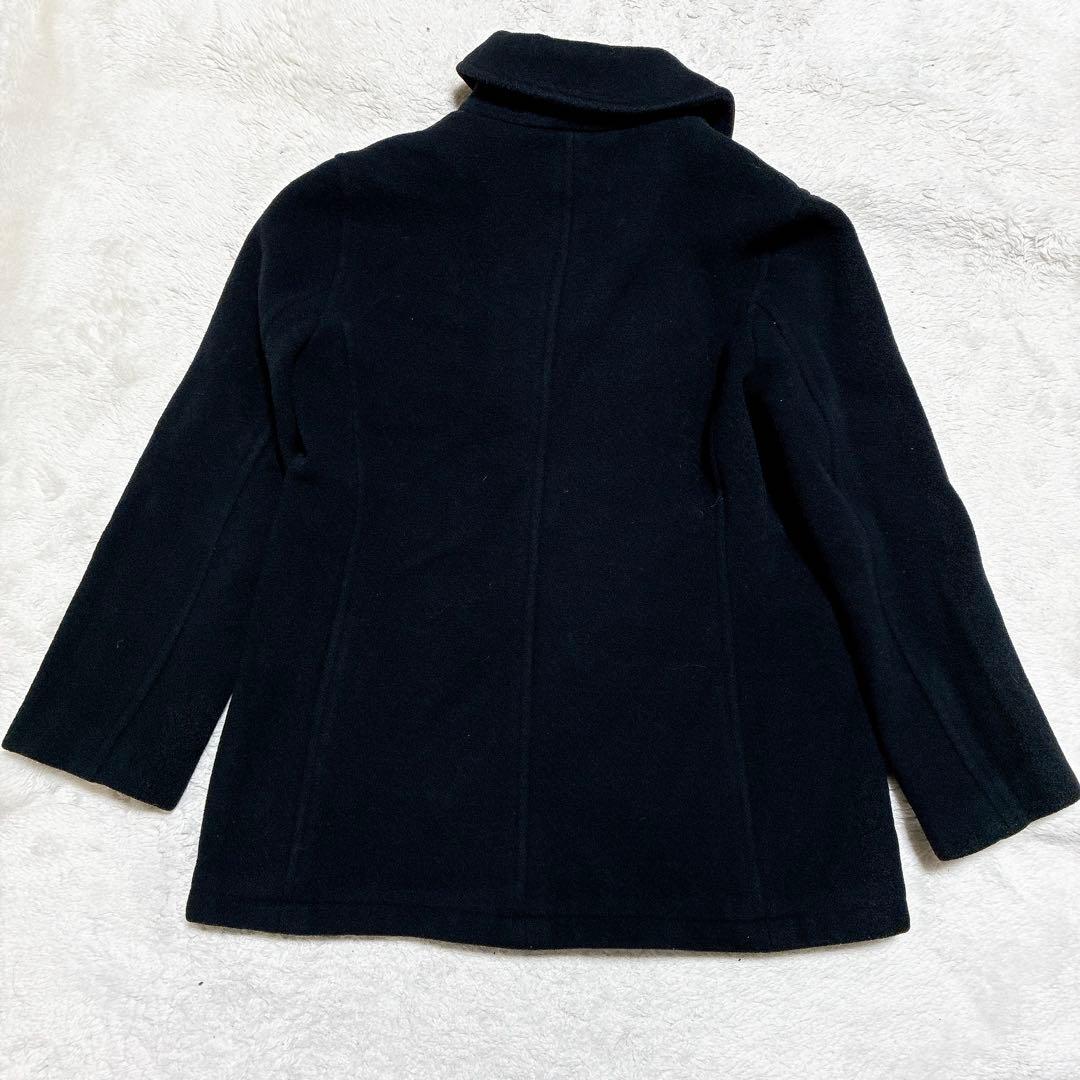 ラルフローレン　ピーコート　ダブルブレスト ウールコート　ブラック　ユニセックス