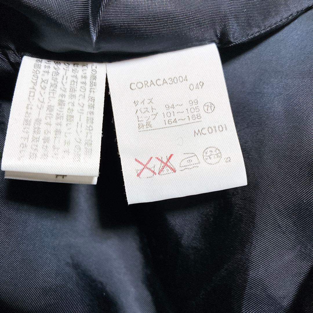 ラルフローレン　ピーコート　ダブルブレスト ウールコート　ブラック　ユニセックス