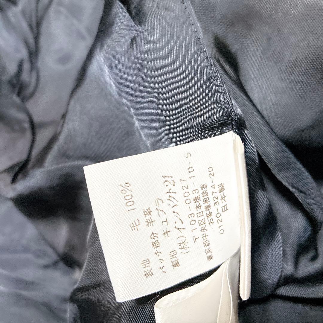 ラルフローレン　ピーコート　ダブルブレスト ウールコート　ブラック　ユニセックス