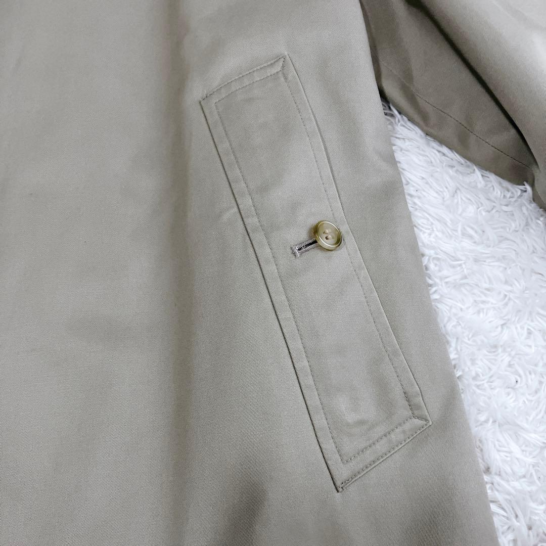 バーバリーズ✨ステンカラーコート ライナー ノバチェック ロング ベージュ M