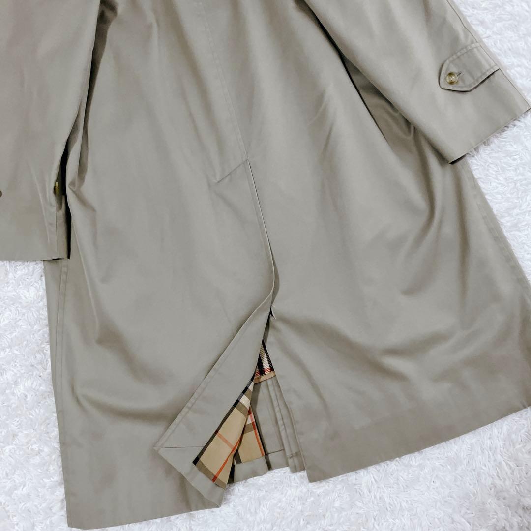 バーバリーズ✨ステンカラーコート ライナー ノバチェック ロング ベージュ M