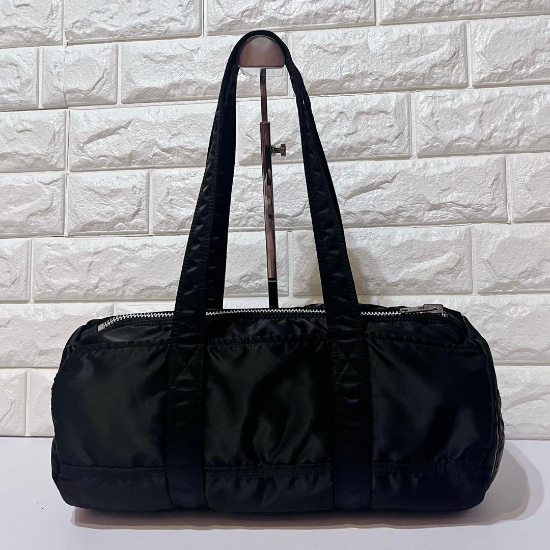 【希少】PORTER タンカー ダッフルバッグ ミニボストン Lサイズ 黒