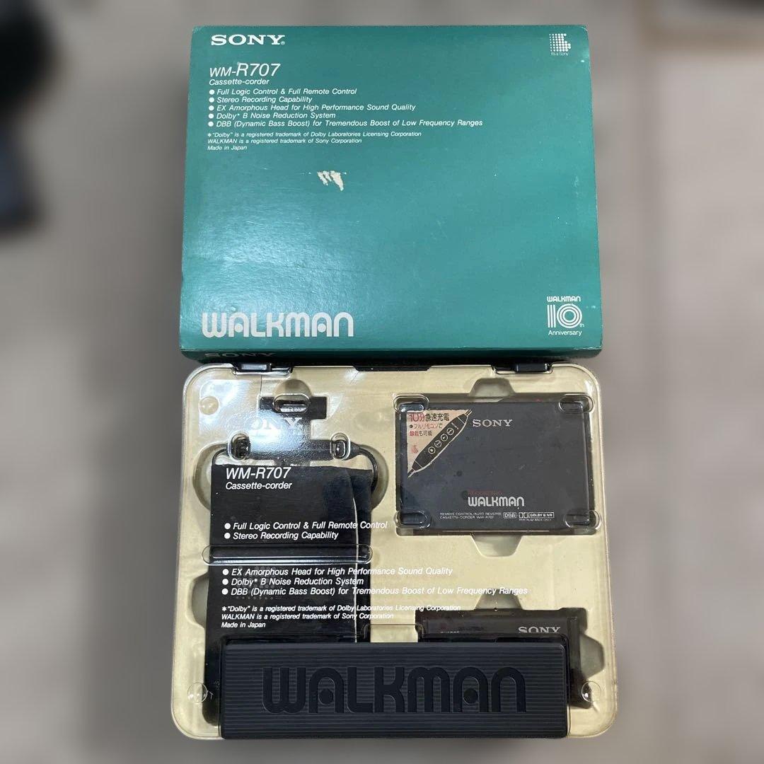 【ジャンク】SONY WM-R707 カセットプレーヤー