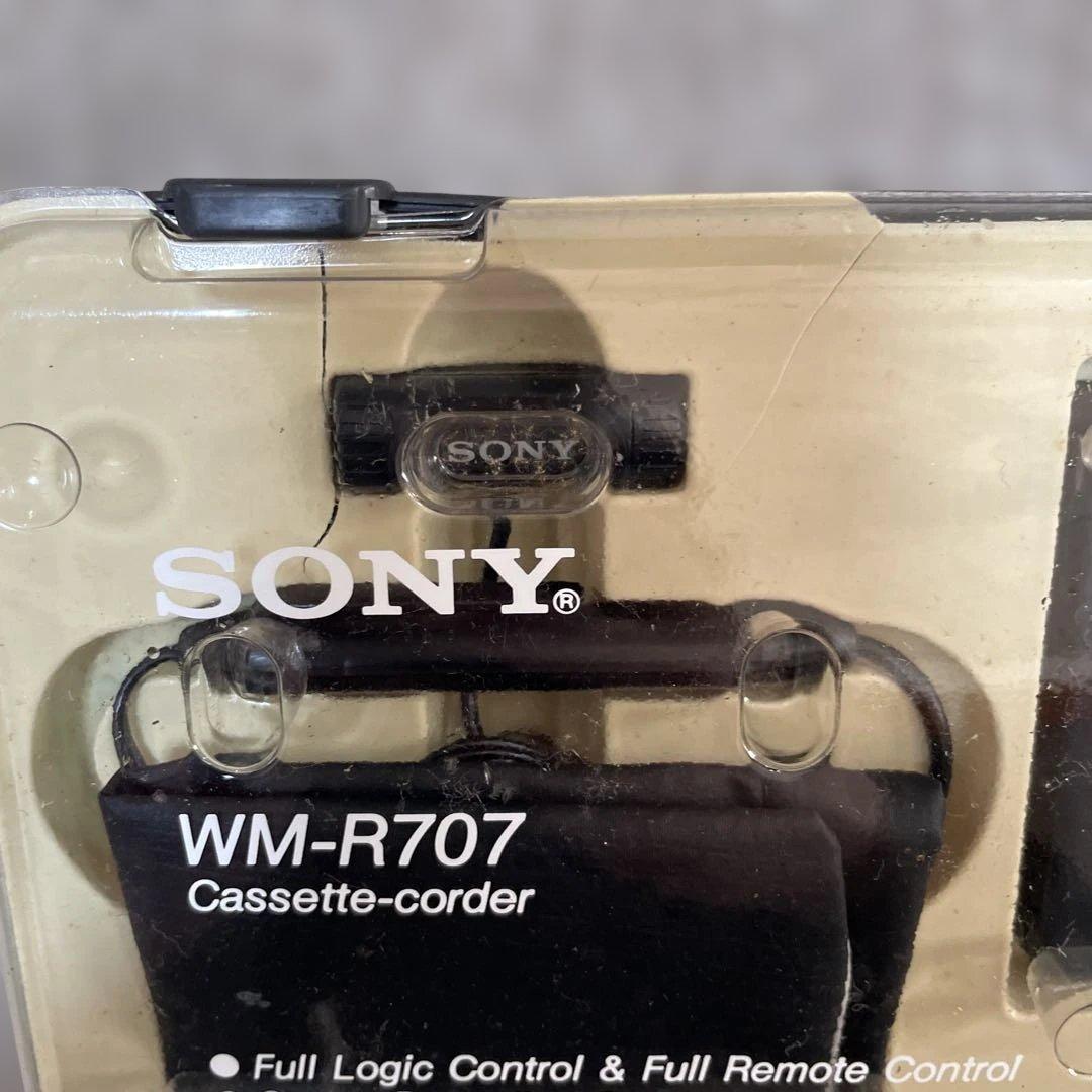【ジャンク】SONY WM-R707 カセットプレーヤー