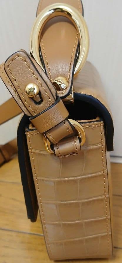 Chloe クロエ C 2WAY ミニレザーショルダーバッグ