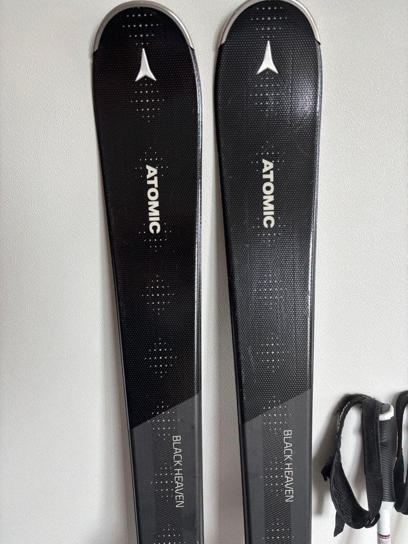 アトミック　スキー板　148 スノーポール105 セット　レディース
