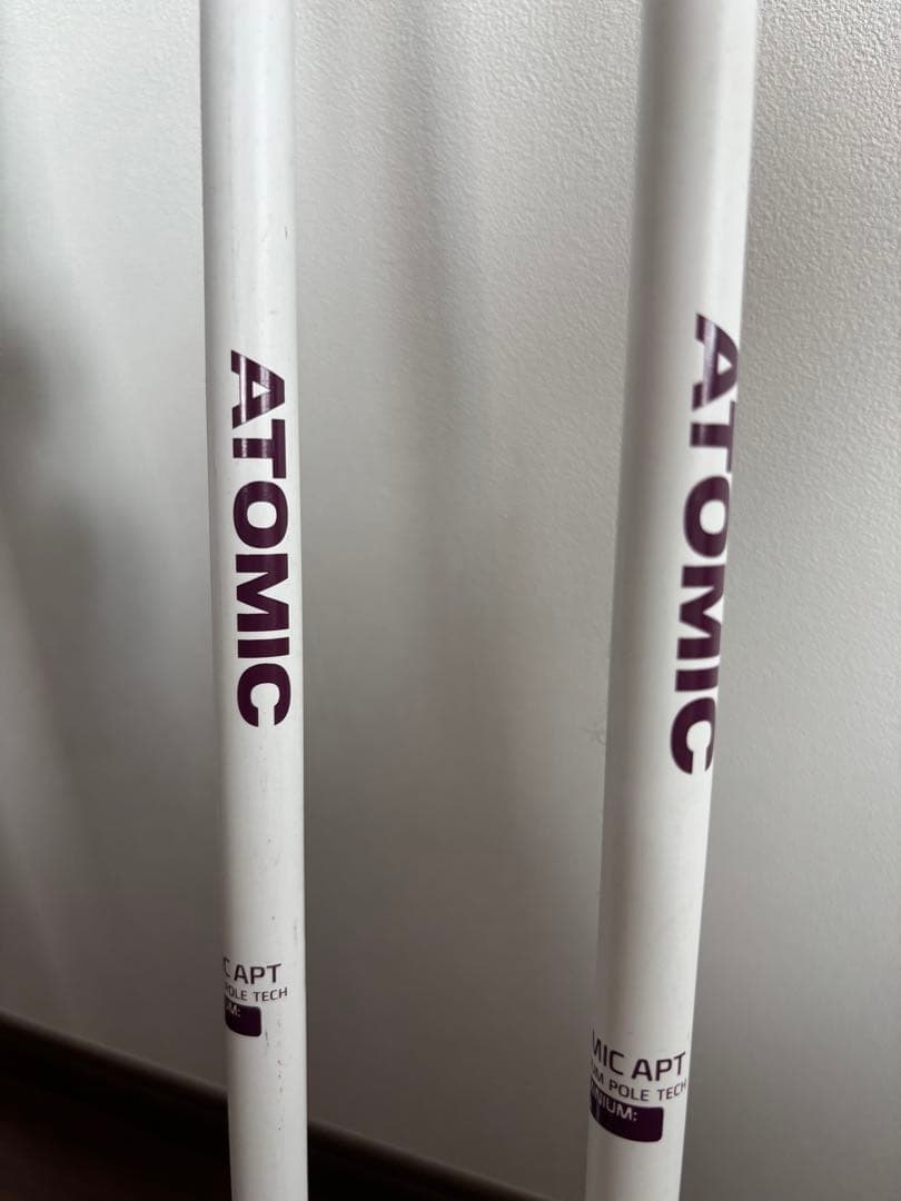 アトミック　スキー板　148 スノーポール105 セット　レディース