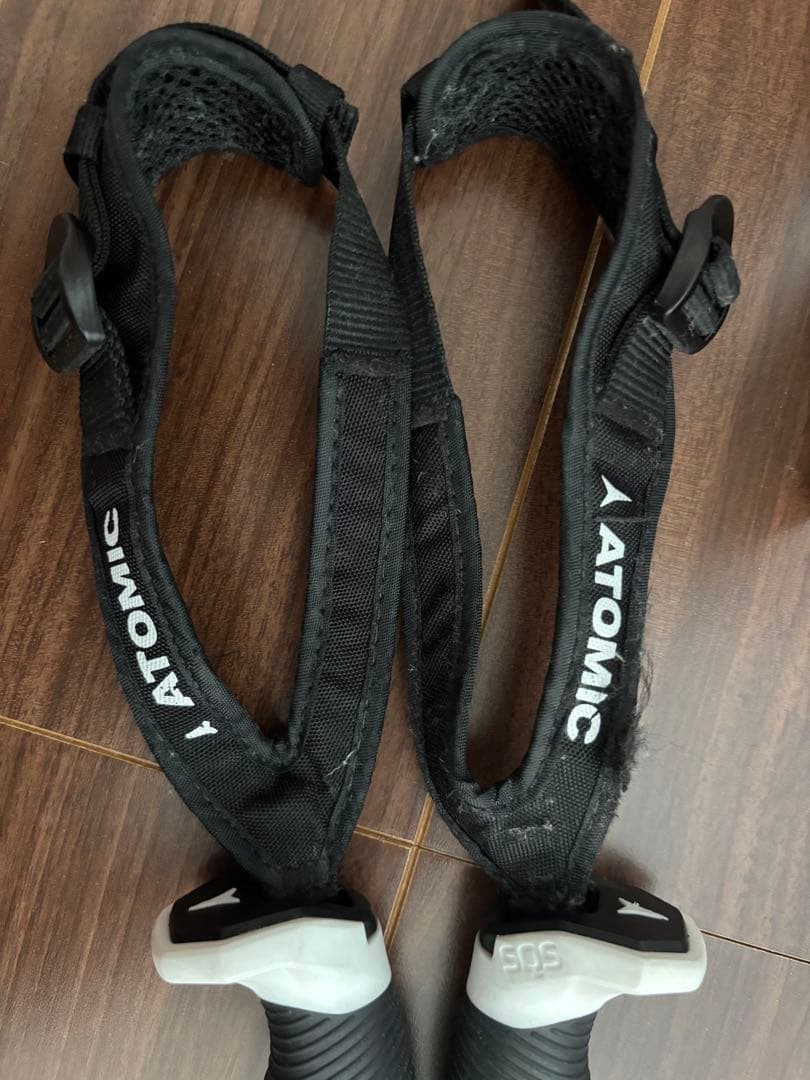 アトミック　スキー板　148 スノーポール105 セット　レディース