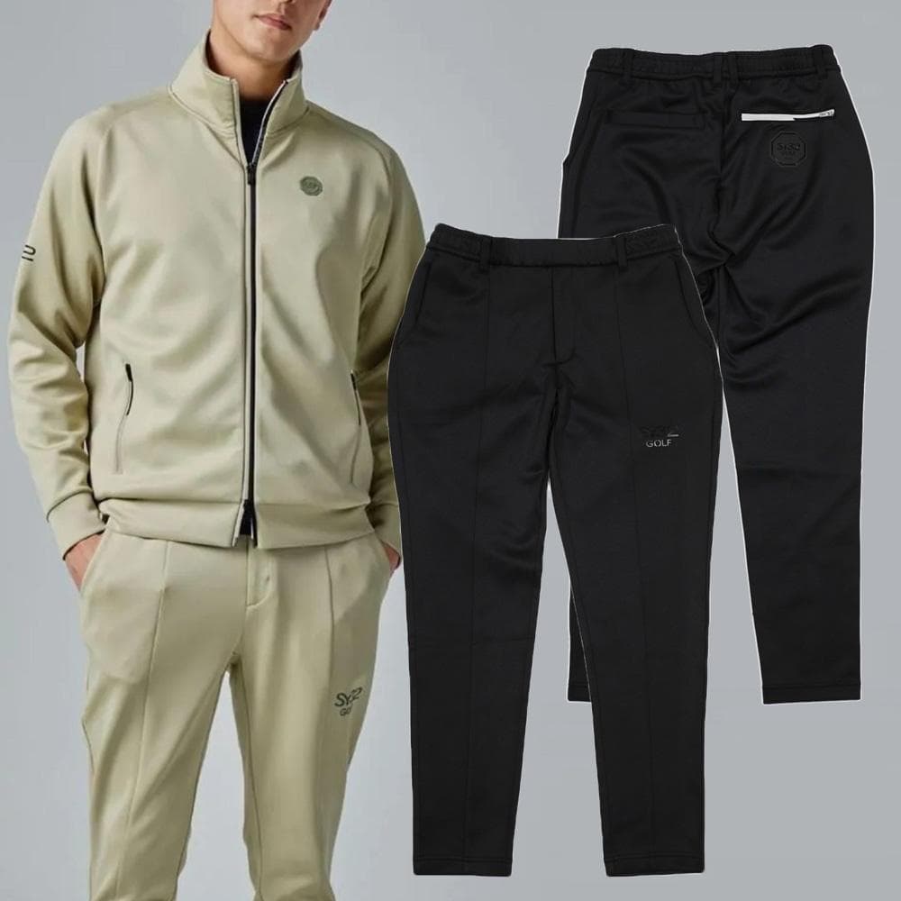 新品☆SY32 GOLF☆DOUBLE KNIT LONG PANTS