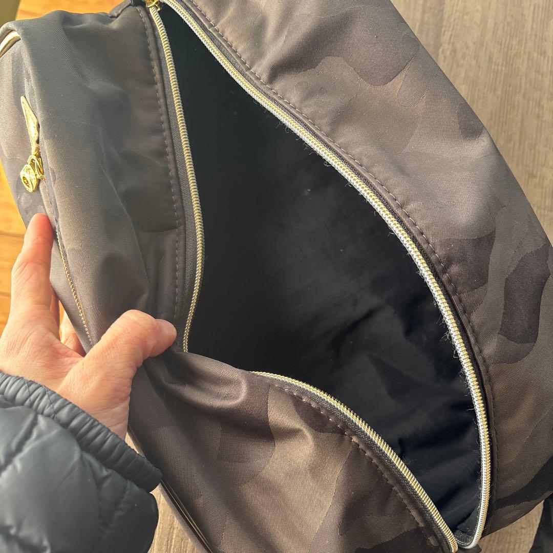 MARK & LONA 迷彩柄　シューズケース