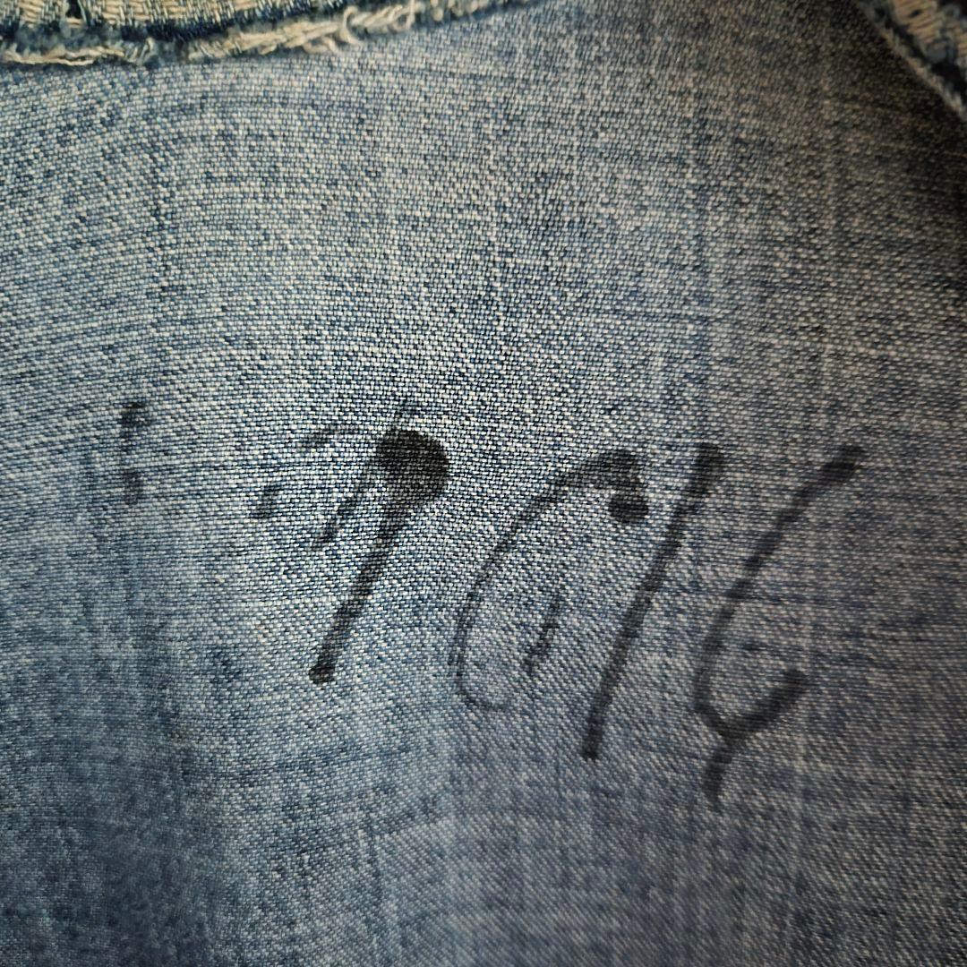 ジャケット・アウター 40s US Navy Shawl Collar Denim Jacket