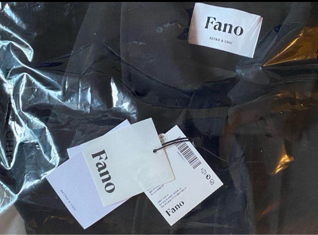 Fano Studios 2024AW ダブルブレスト リボンタイショートコート