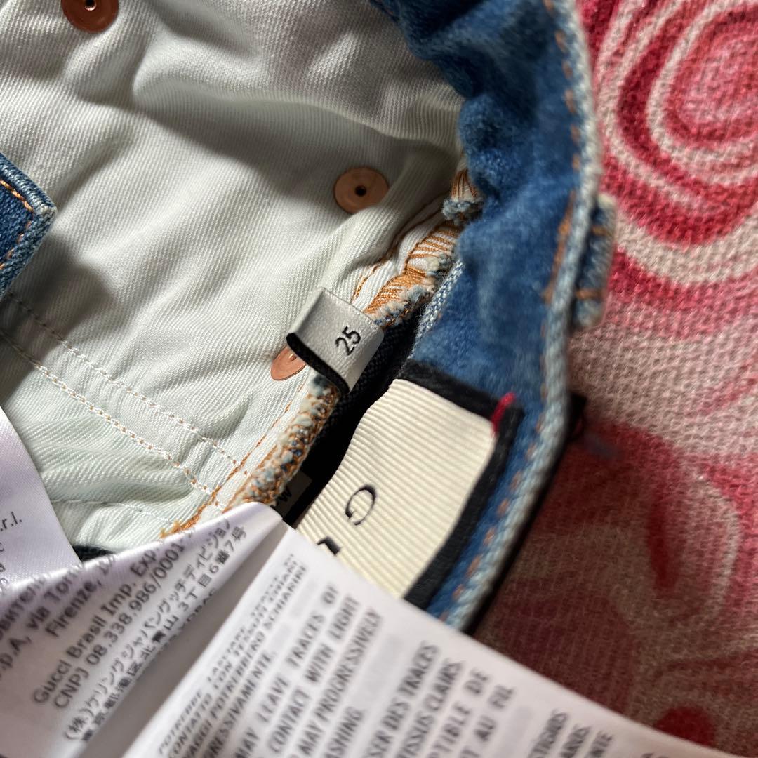 年内値下げ‼️GUCCI チェリー刺繍 ショートパンツ 25