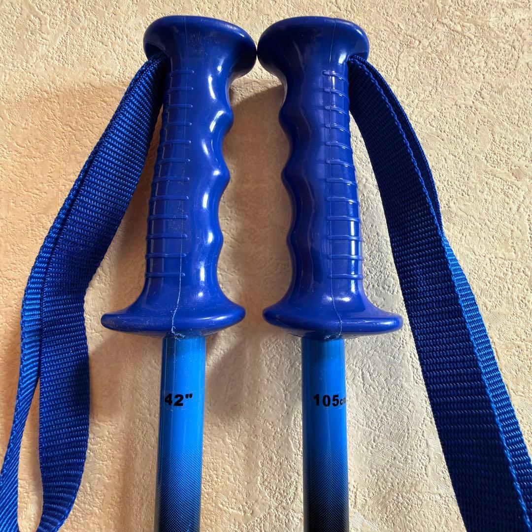 【スワロウ】子供スキー4点セット　板130cm ブーツ23cm