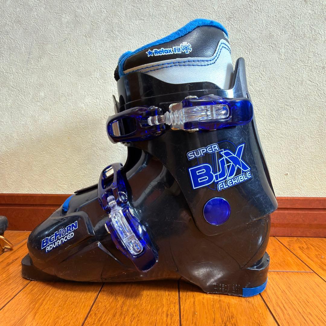 【スワロウ】子供スキー4点セット　板130cm ブーツ23cm