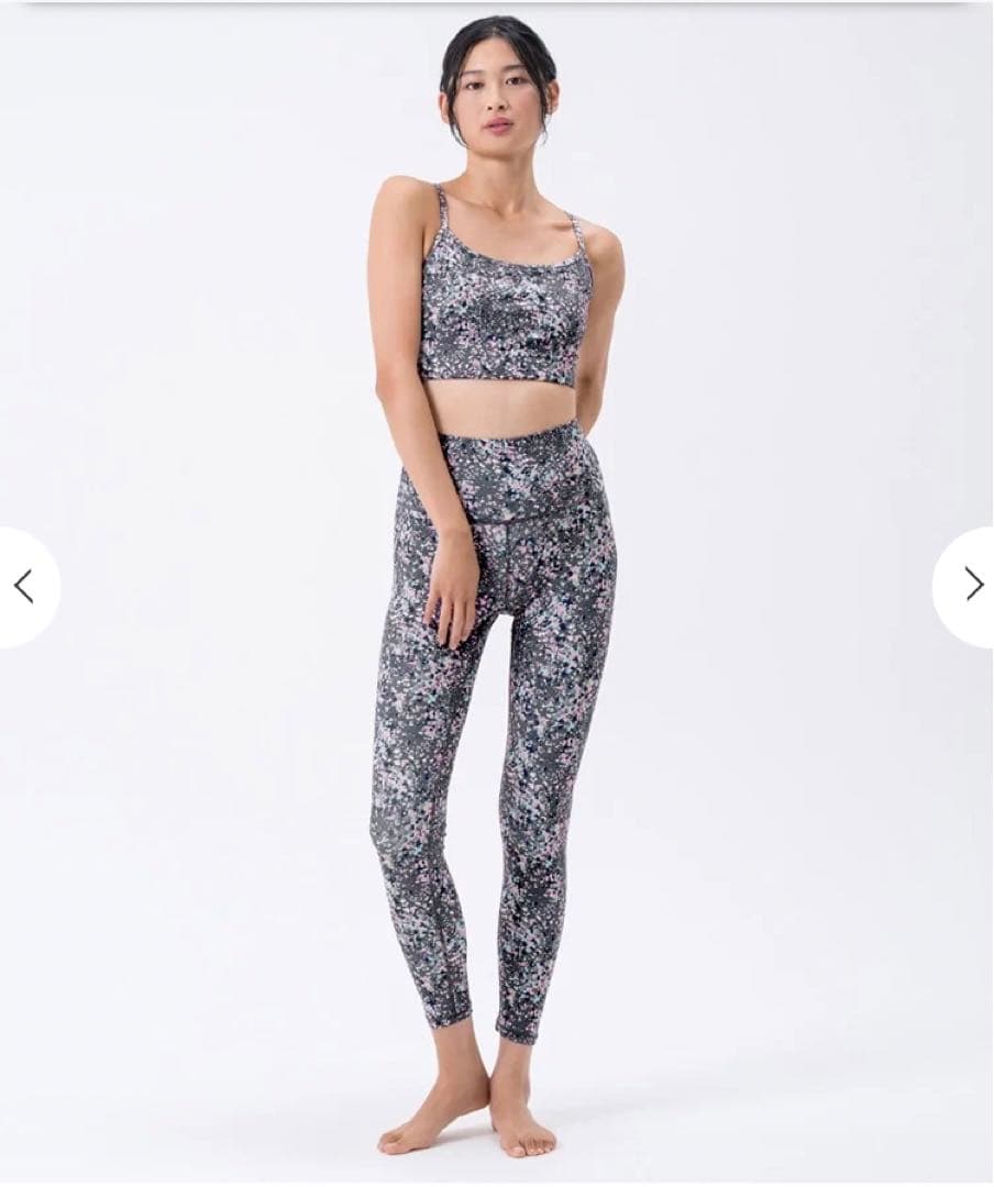 スカーラ　ヨガウェアセット（ブラトップ＆レギンス）　LL 3点セット