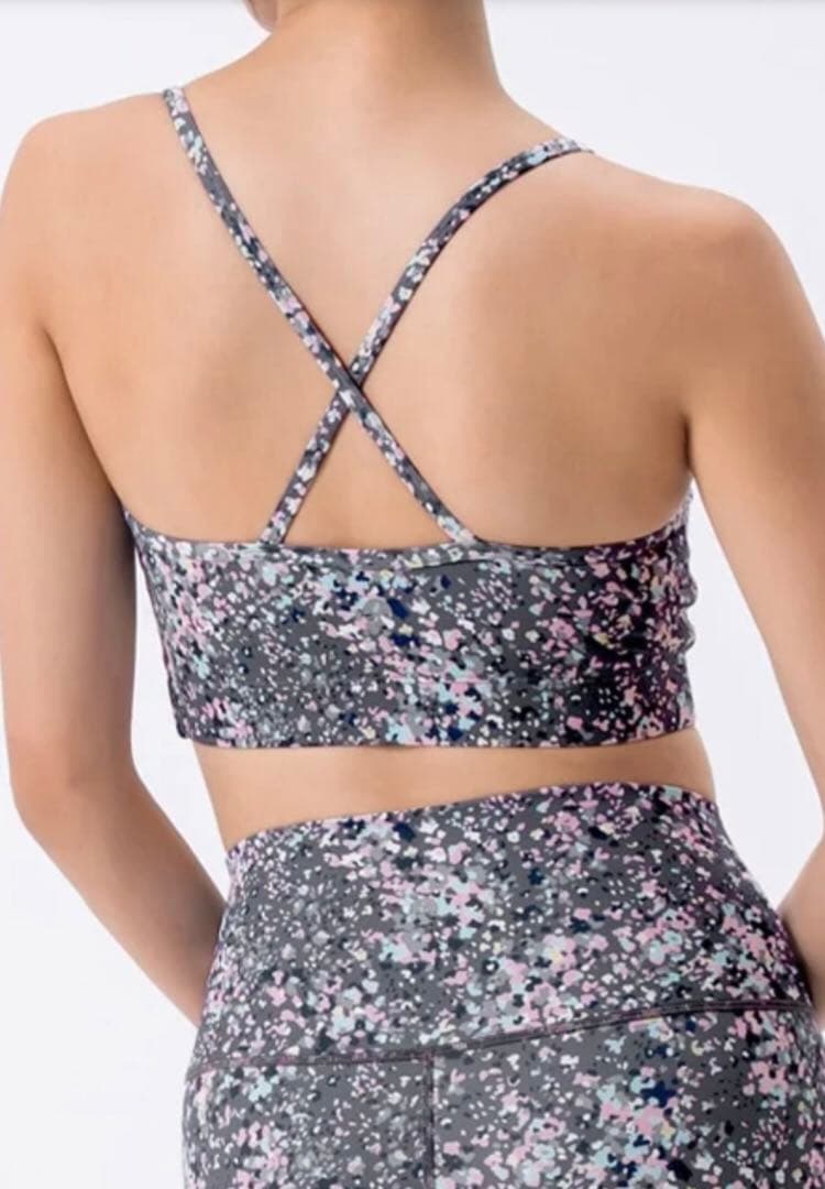 スカーラ　ヨガウェアセット（ブラトップ＆レギンス）　LL 3点セット