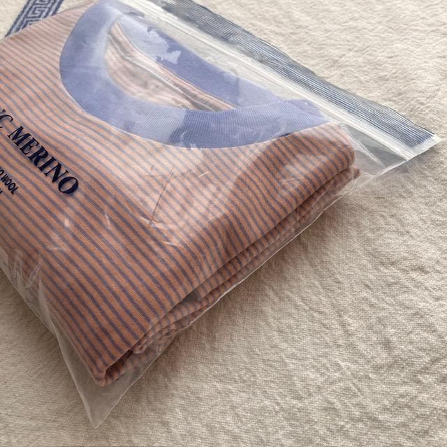 新色サイズ4◆新品ONC MERINOロングスリーブTeeメリノウールカットソー