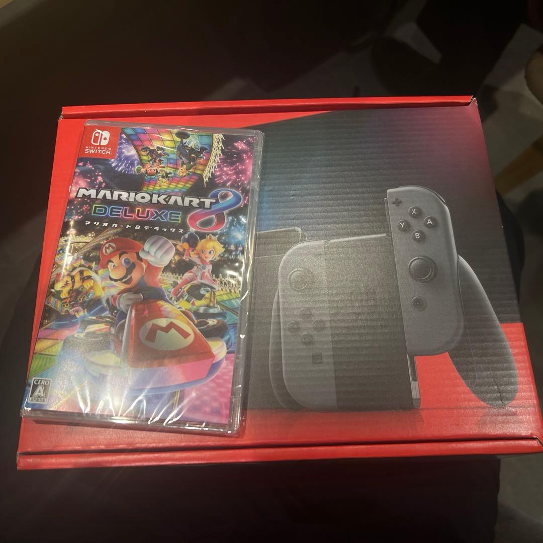 Nintendo Switch 本体 Joy-Con マリオカート付き新品