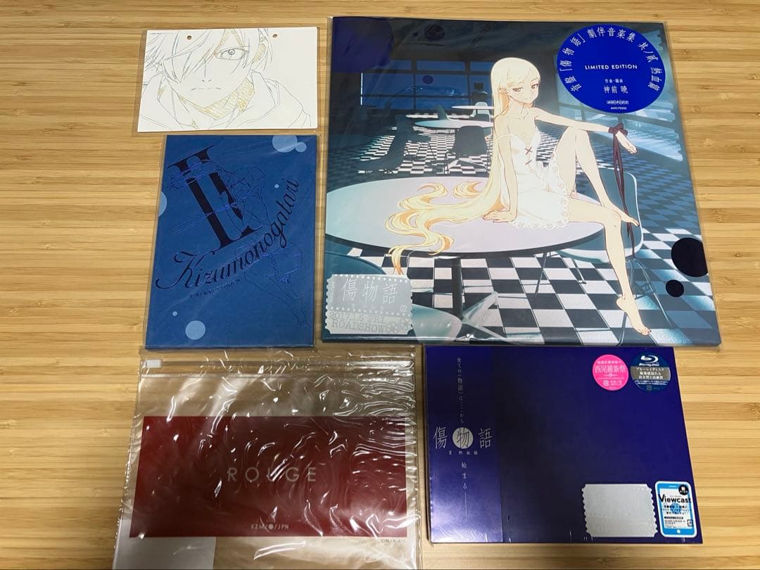 音盤 傷物語 劇伴音楽集 レコードセット