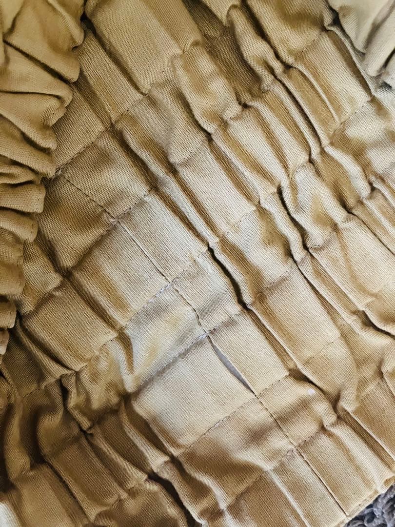 YAA！ マスタードイエローサルエルパンツ ウエストゴム