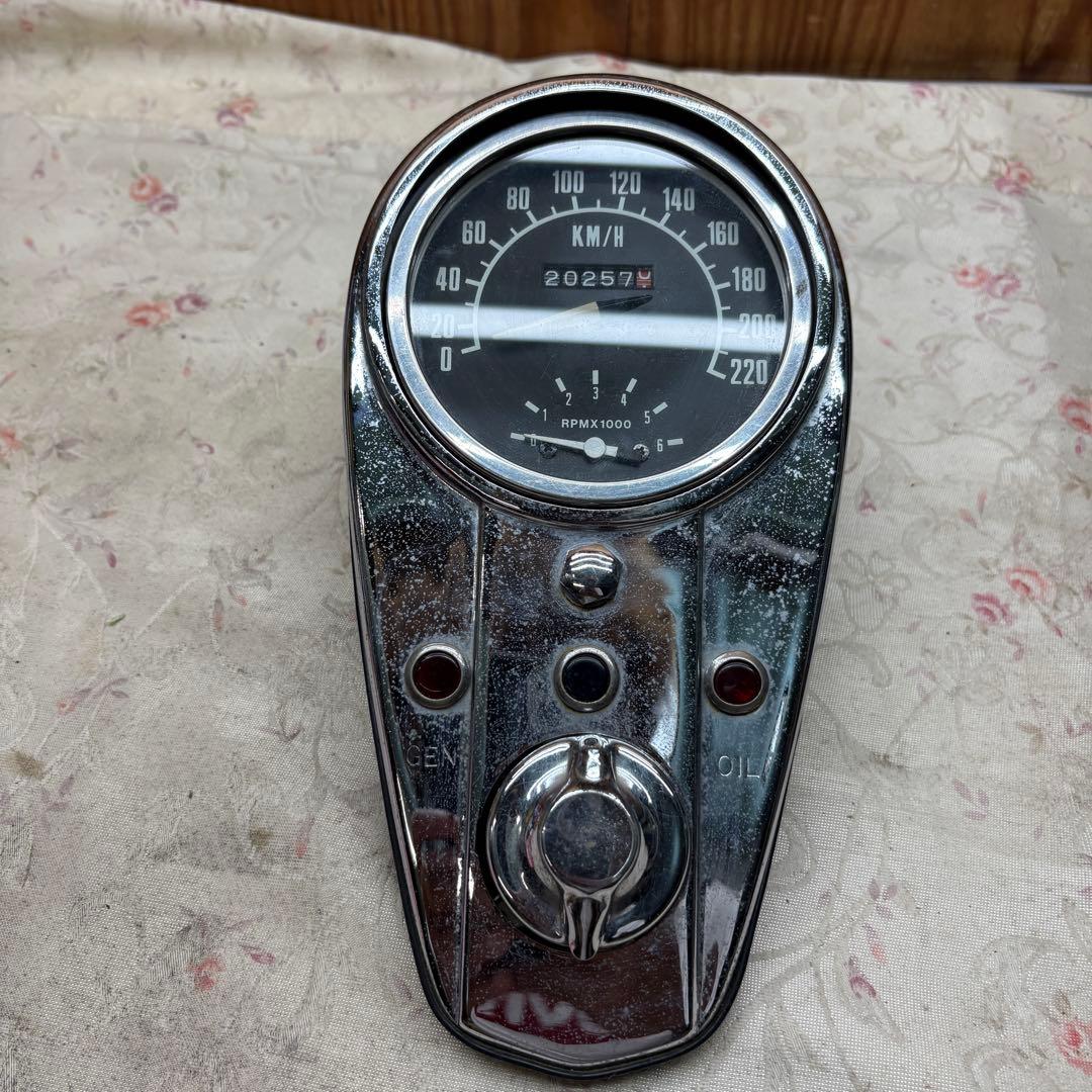 ハーレーダビットソン　スピードメーター　ショベルヘッド　パンヘッド