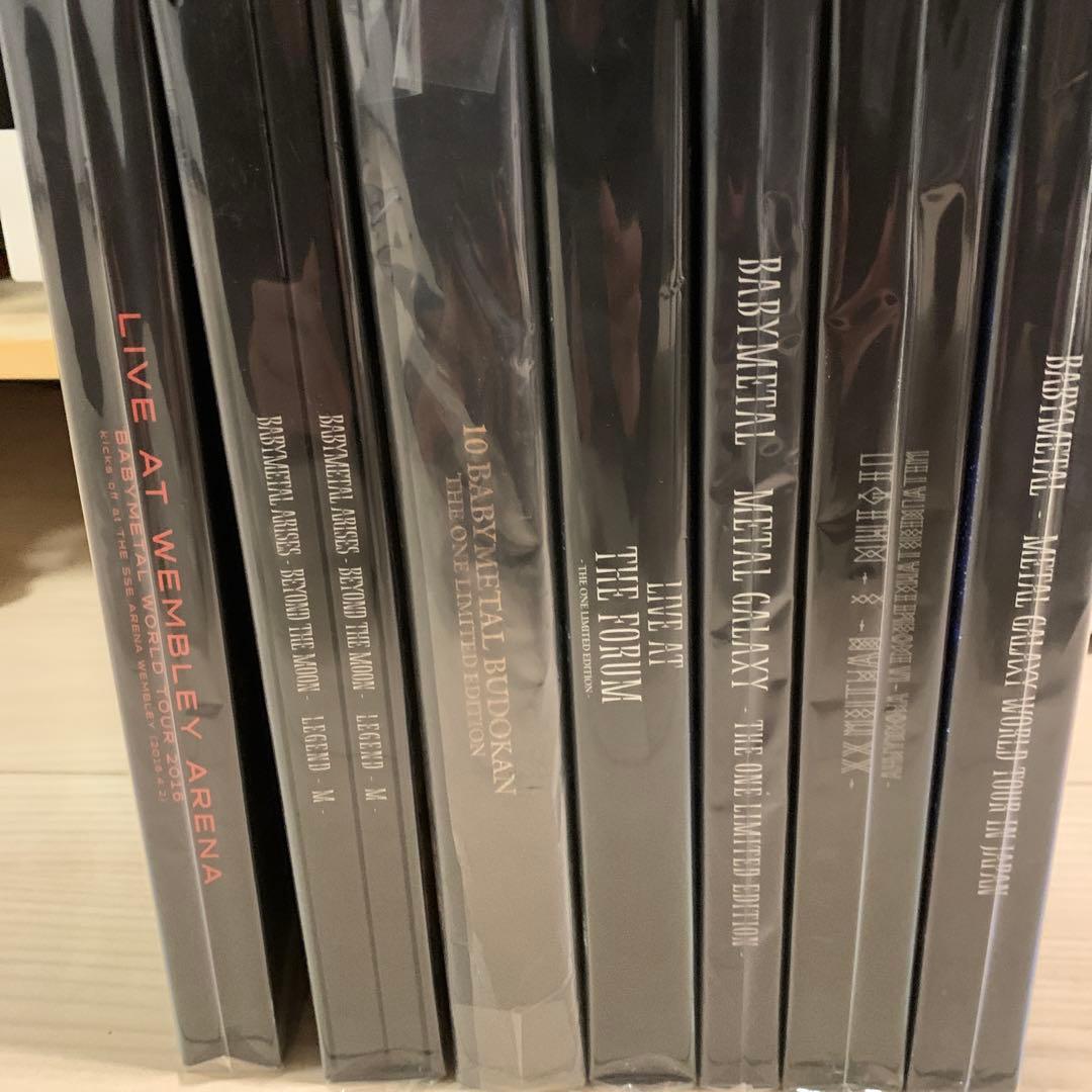 BABYL ライブアルバム cd.blu rayBOXセット７枚