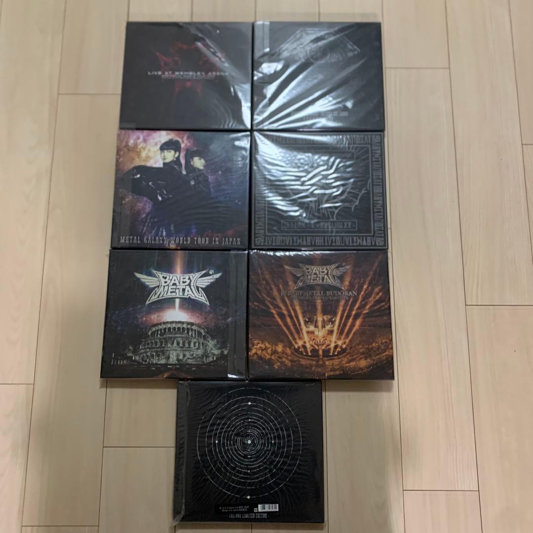 BABYL ライブアルバム cd.blu rayBOXセット７枚