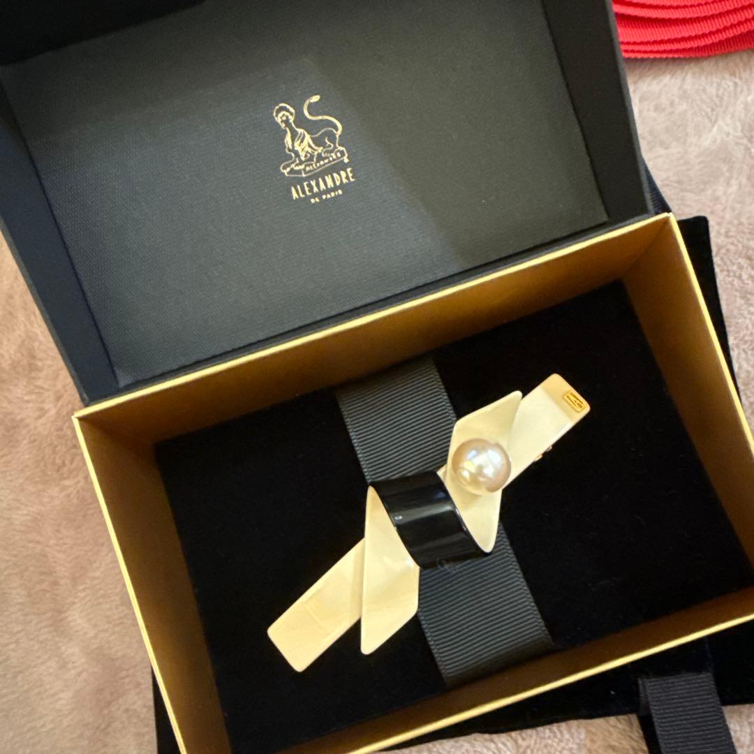 Alexandre de Paris ヘアアクセサリー バレッタ