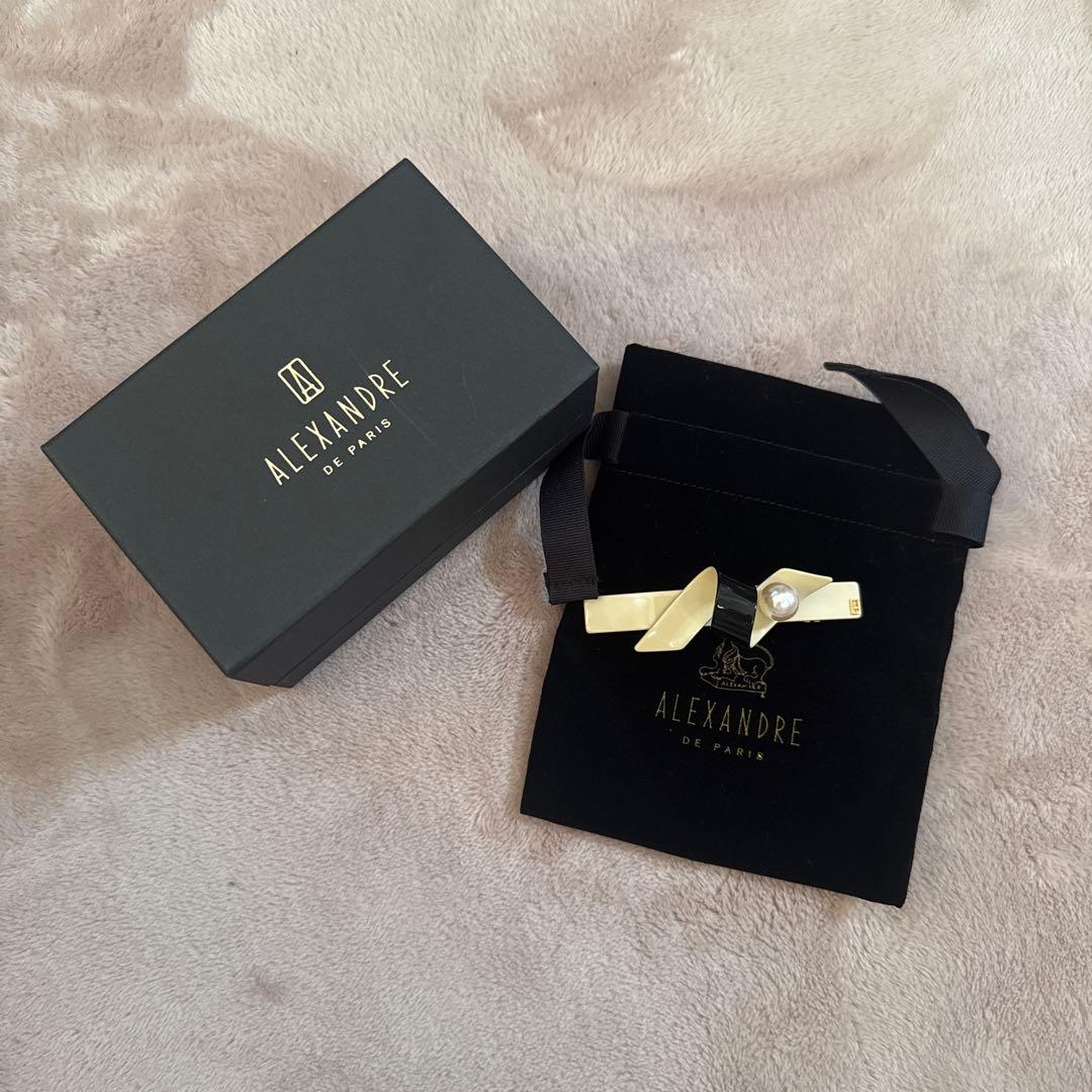 Alexandre de Paris ヘアアクセサリー バレッタ
