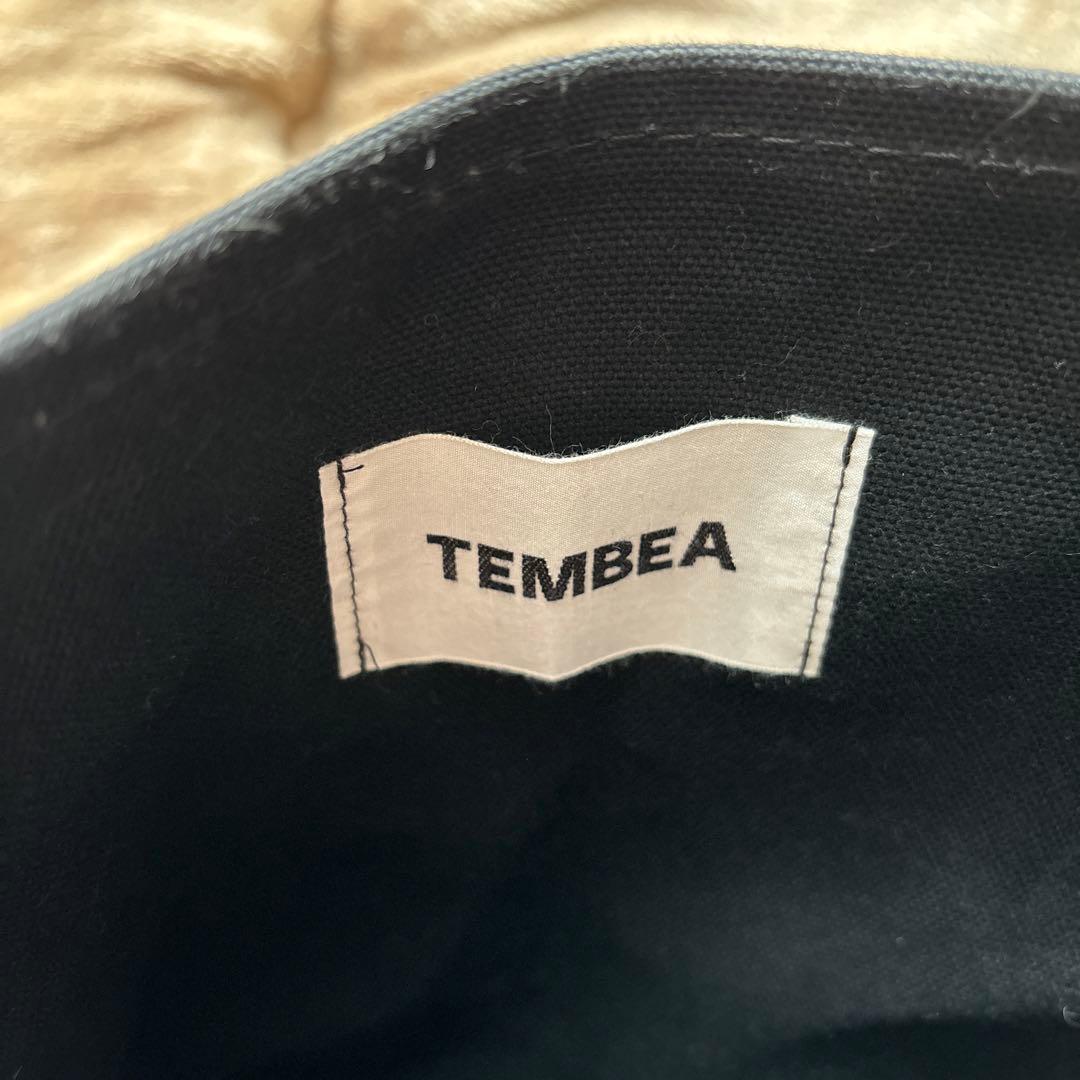 【まめ＊】TEMBEA ブラック トートバッグ
