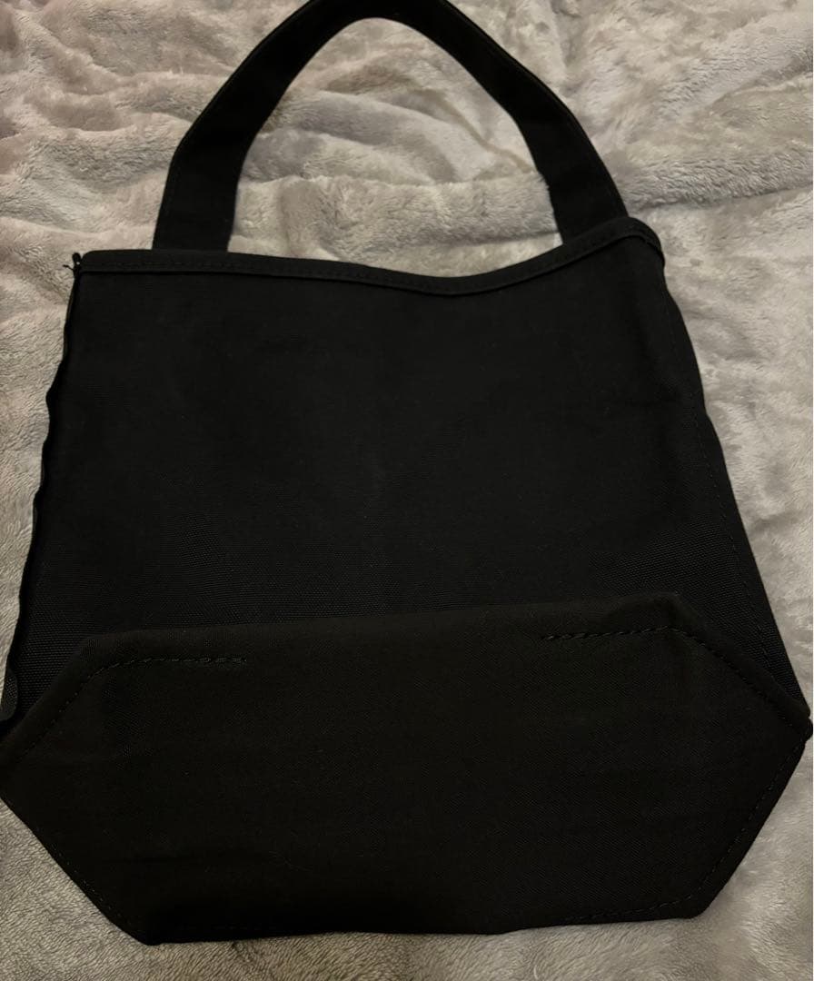 【まめ＊】TEMBEA ブラック トートバッグ