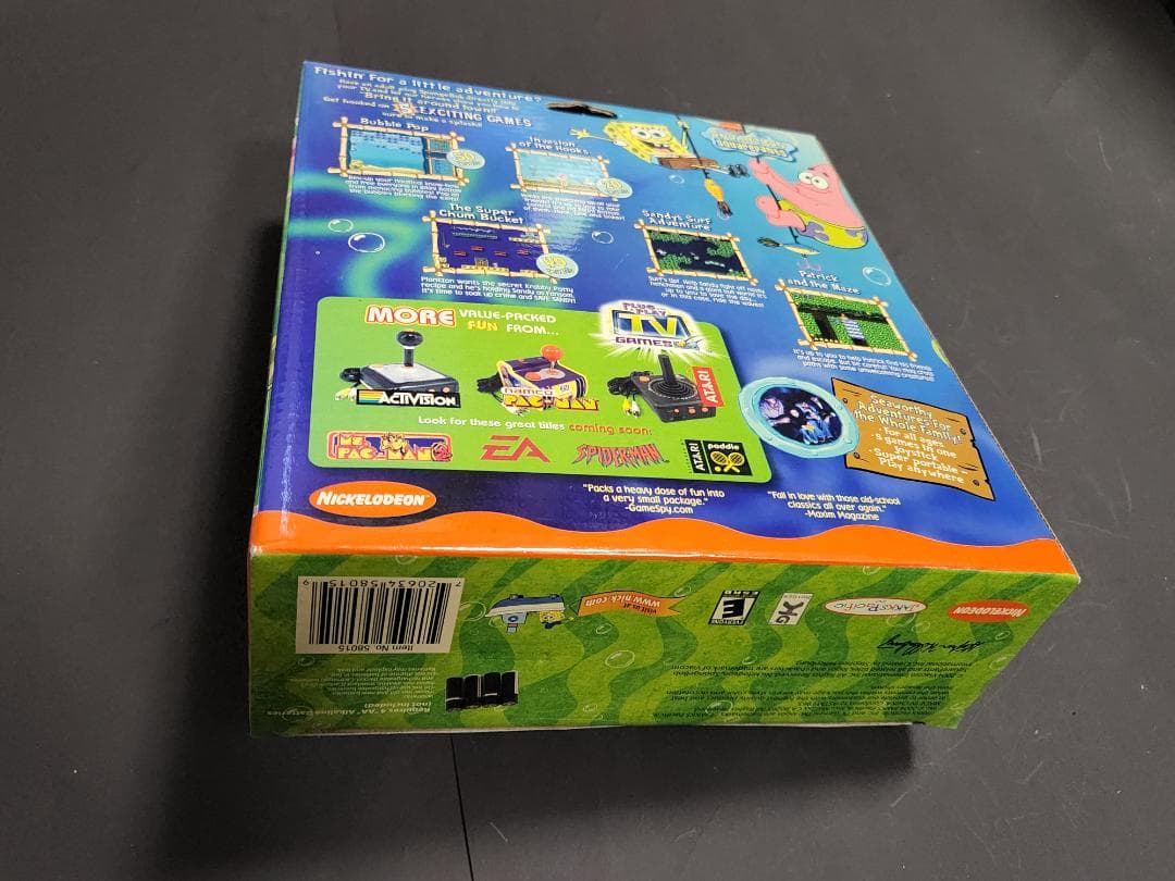 【未使用品】スポンジボブ　TVゲーム（外国製）レトロゲーム風