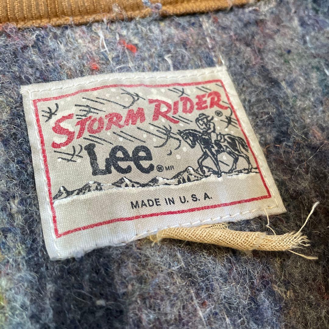 70-80s USA製 Lee STORM RIDER