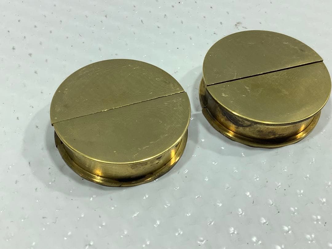 Z1 Z2 カムプラグ 真鍮製 向かい獅子 バイク 旧車 カスタム パーツ