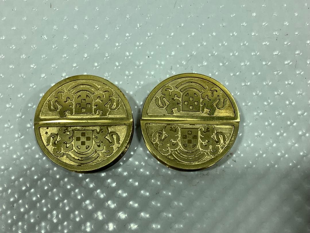 Z1 Z2 カムプラグ 真鍮製 向かい獅子 バイク 旧車 カスタム パーツ