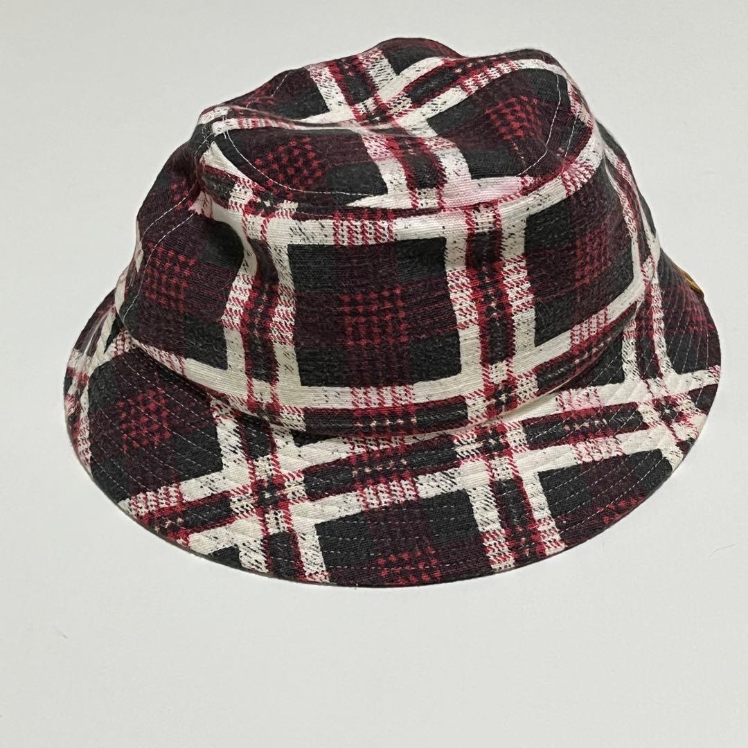 visvim チェック柄 バケットハット