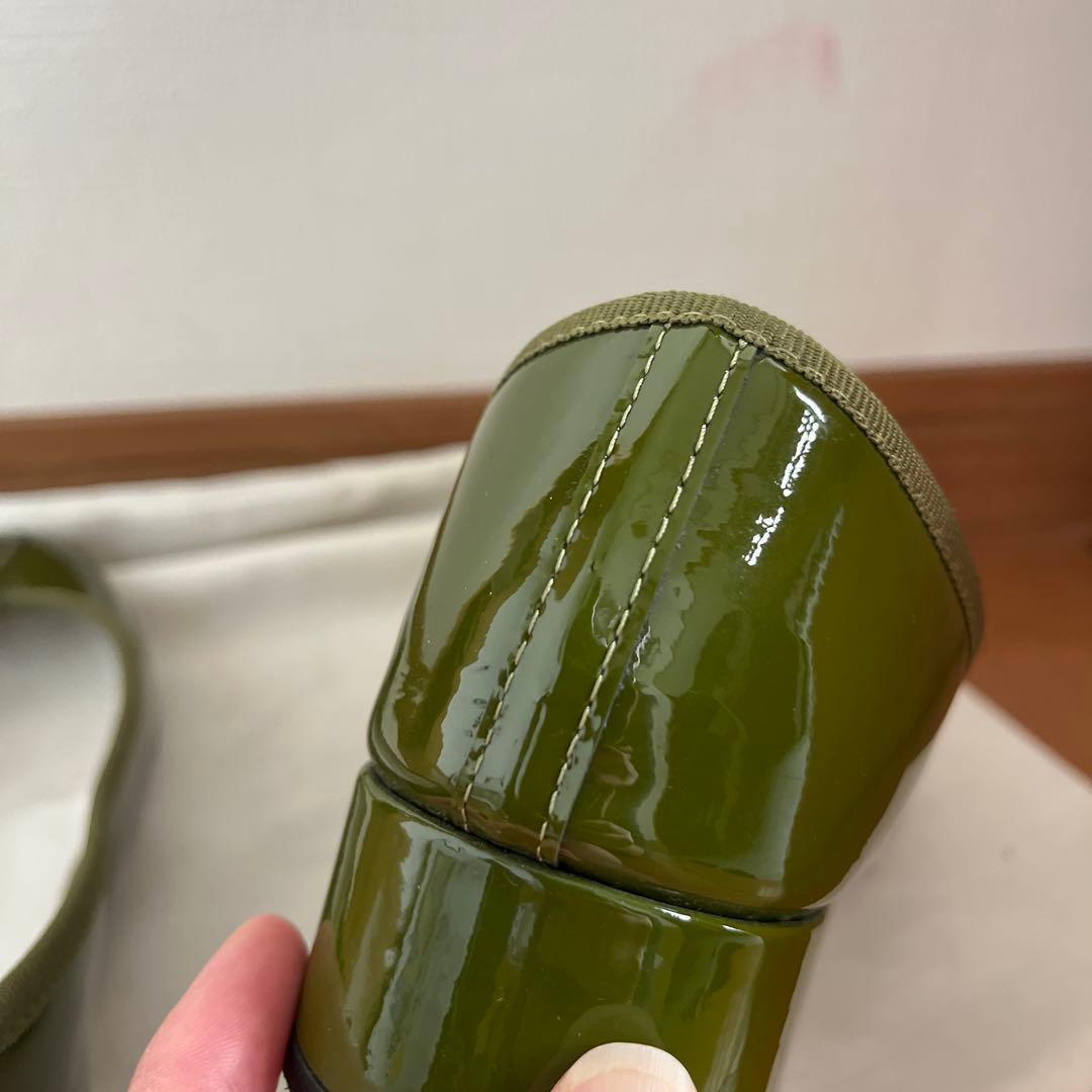 レペット/バレリーナ/グリーン/カーキ/39