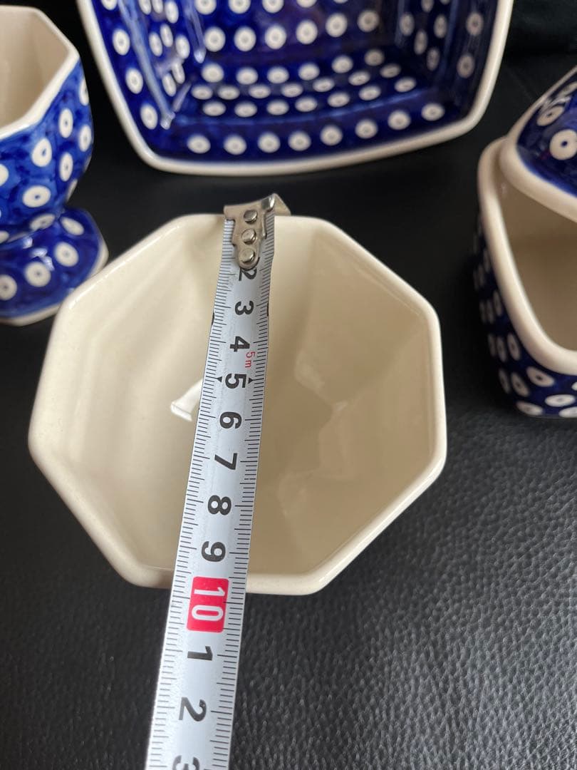 ポーランド陶器 食器4点 未使用品