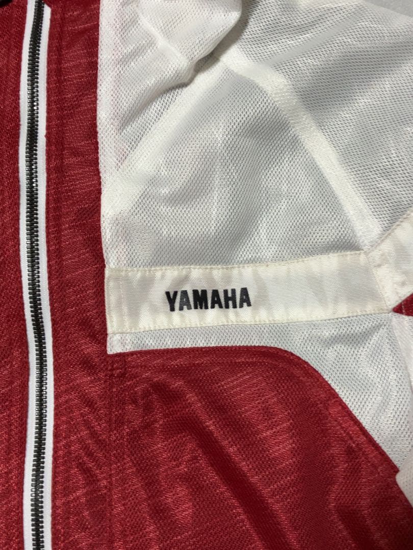 KUSHITANI バイクジャケット 赤/白 LL