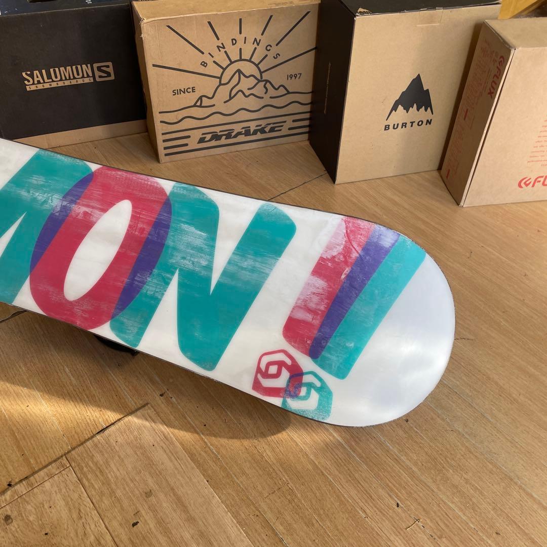 SALOMON×K2　サロモン　バインディング付　スノーボードセット