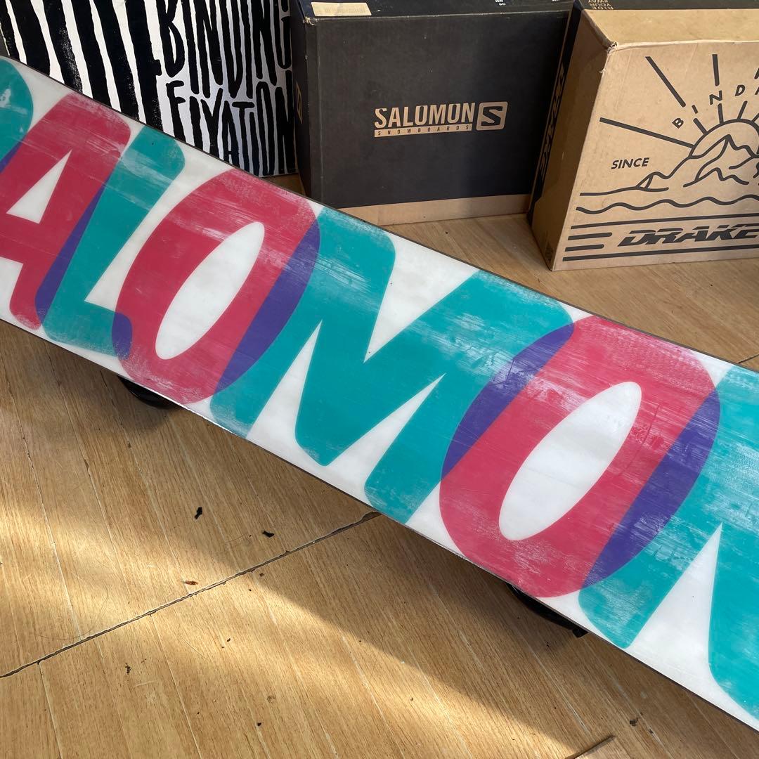 SALOMON×K2　サロモン　バインディング付　スノーボードセット