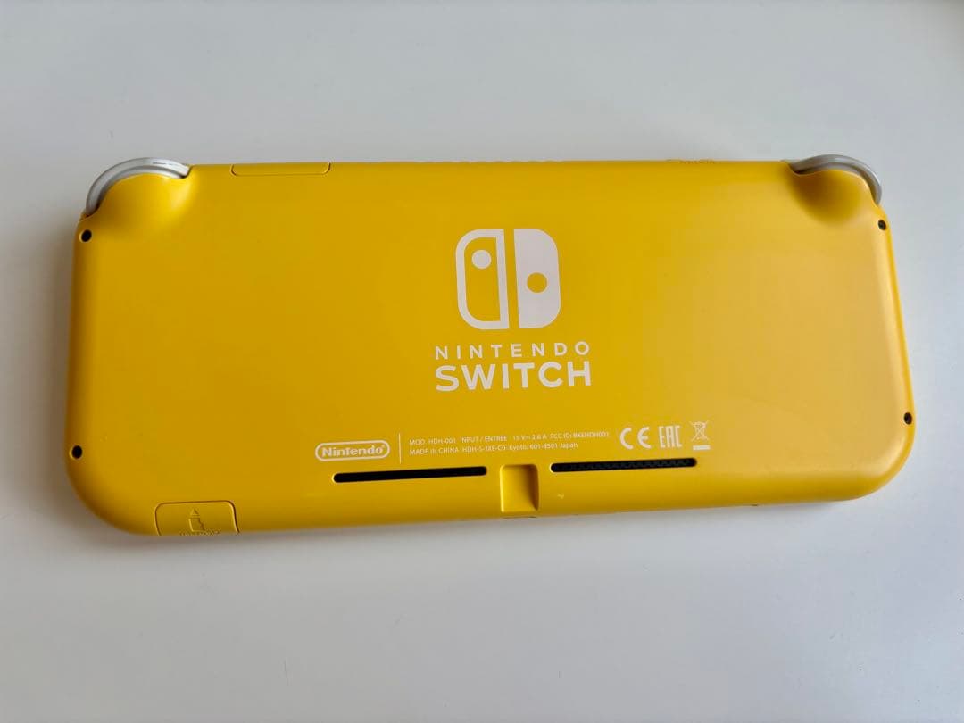 Nintendo Switch Lite イエロー 本体(初期化済)＋SDカード