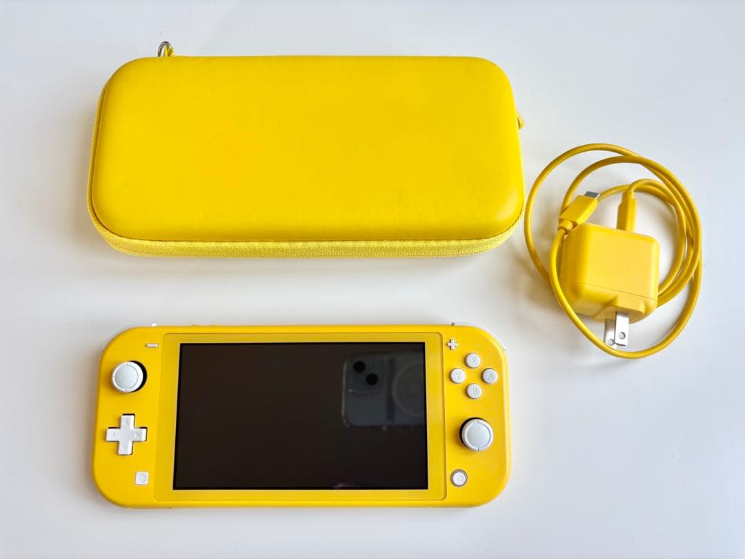 Nintendo Switch Lite イエロー 本体(初期化済)＋SDカード
