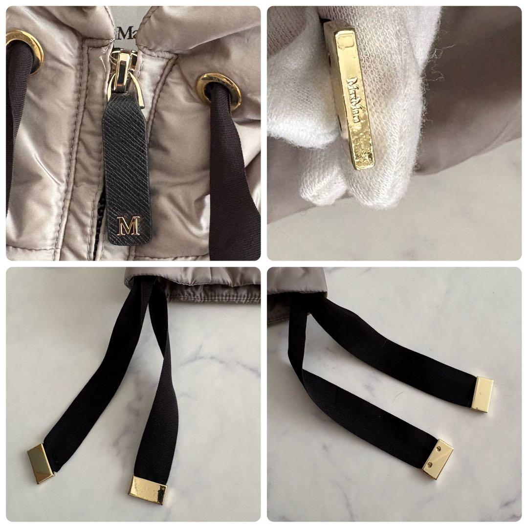 MaxMara The Cube CAMELUXE フード付き 中綿ベスト