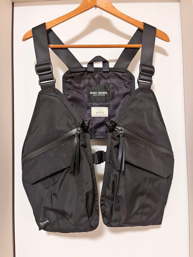 【超美品】ROARS ORIGINAL ベスト チェストバッグ バイク