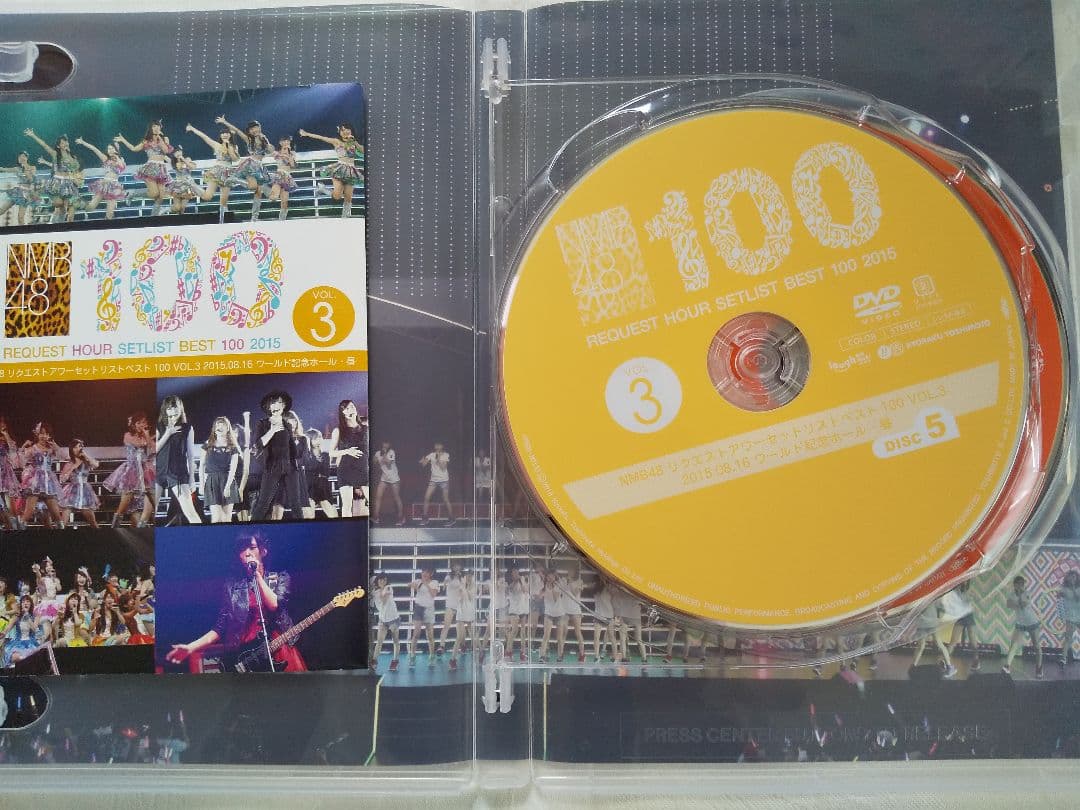 新品同様DVD8枚NMB48REQUESTHOUR SETLISTBEST100
